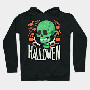 skull halloween Hoodie